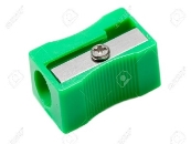 Photo Of One Pencil-sharpener On A Over White Background ...